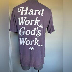 Mentality Stylish Purple Tee for Men